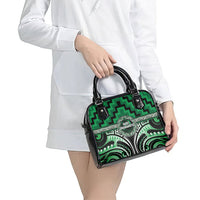 Aotearoa Ngati Maniapoto Shoulder Handbag Maori Iwi Poutama Puhoro Tattoo LT14 - Polynesian Pride