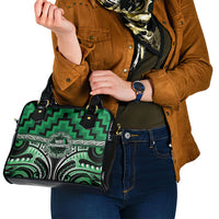 Aotearoa Ngati Maniapoto Shoulder Handbag Maori Iwi Poutama Puhoro Tattoo LT14 - Polynesian Pride