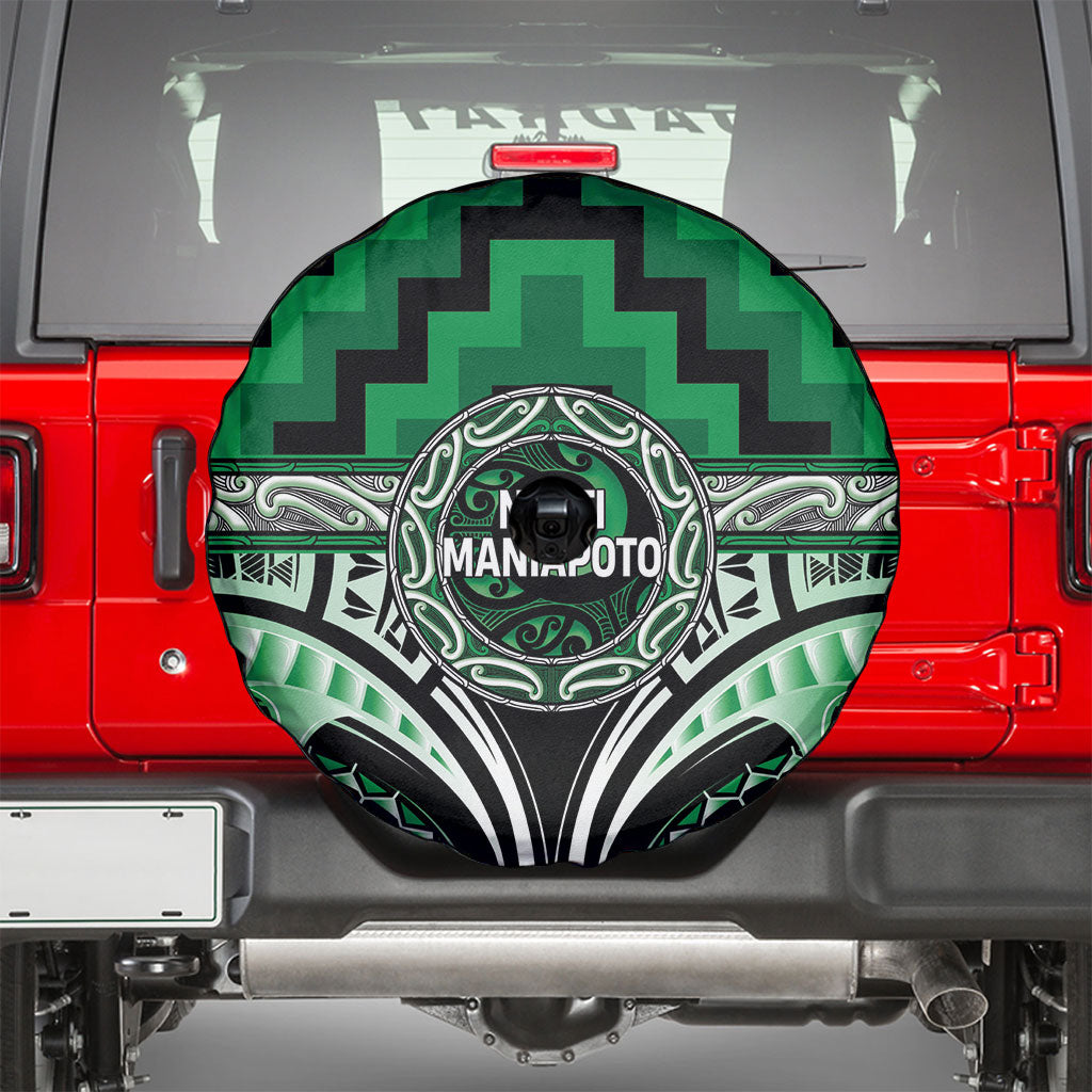 Aotearoa Ngati Maniapoto Spare Tire Cover Maori Iwi Poutama Puhoro Tattoo LT14 - Polynesian Pride