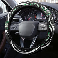 Aotearoa Ngati Maniapoto Steering Wheel Cover Maori Iwi Poutama Puhoro Tattoo LT14 - Polynesian Pride