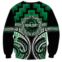 Aotearoa Ngati Maniapoto Personalised Sweatshirt Maori Iwi Poutama Puhoro Tattoo LT14 - Polynesian Pride