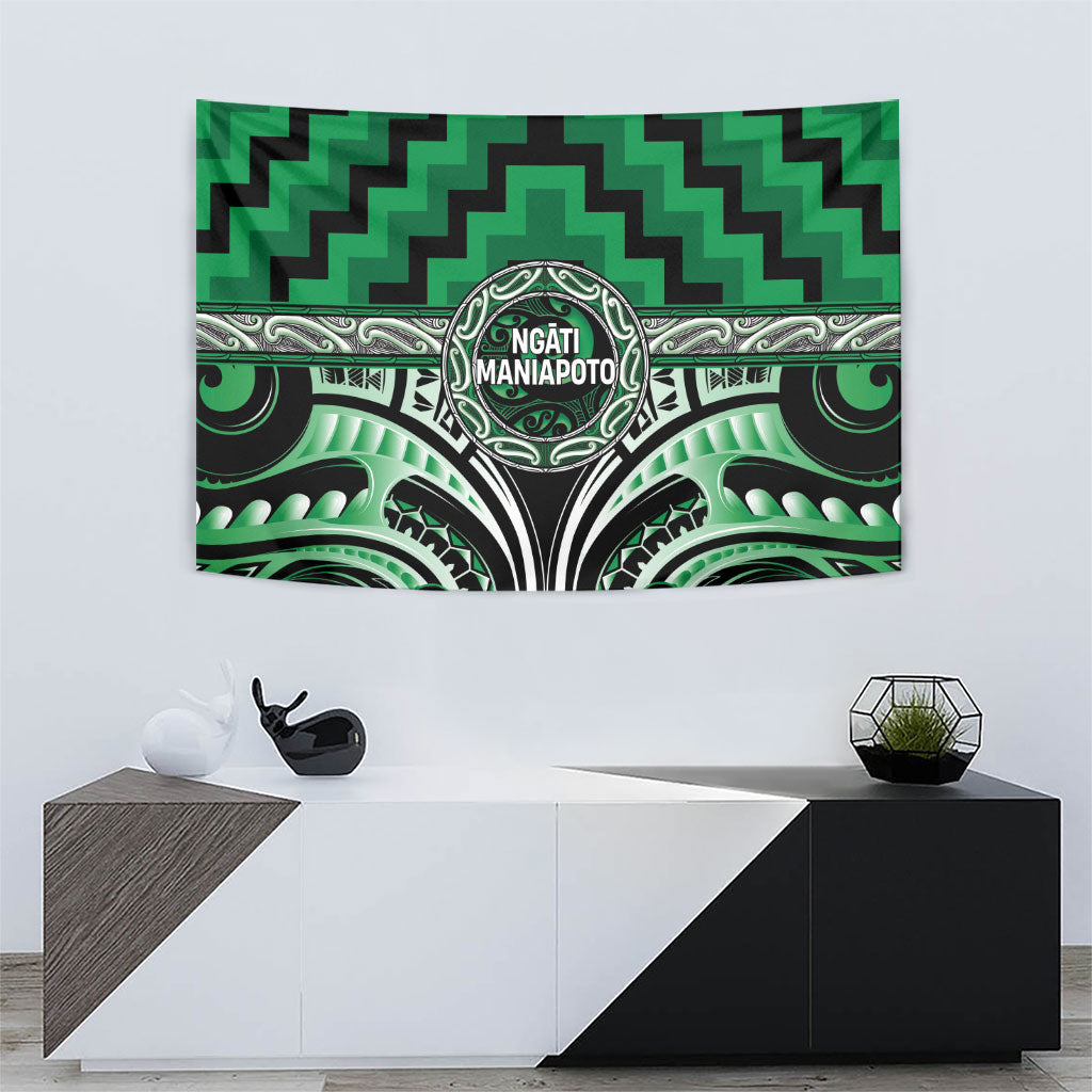 Aotearoa Ngati Maniapoto Tapestry Maori Iwi Poutama Puhoro Tattoo LT14 - Polynesian Pride