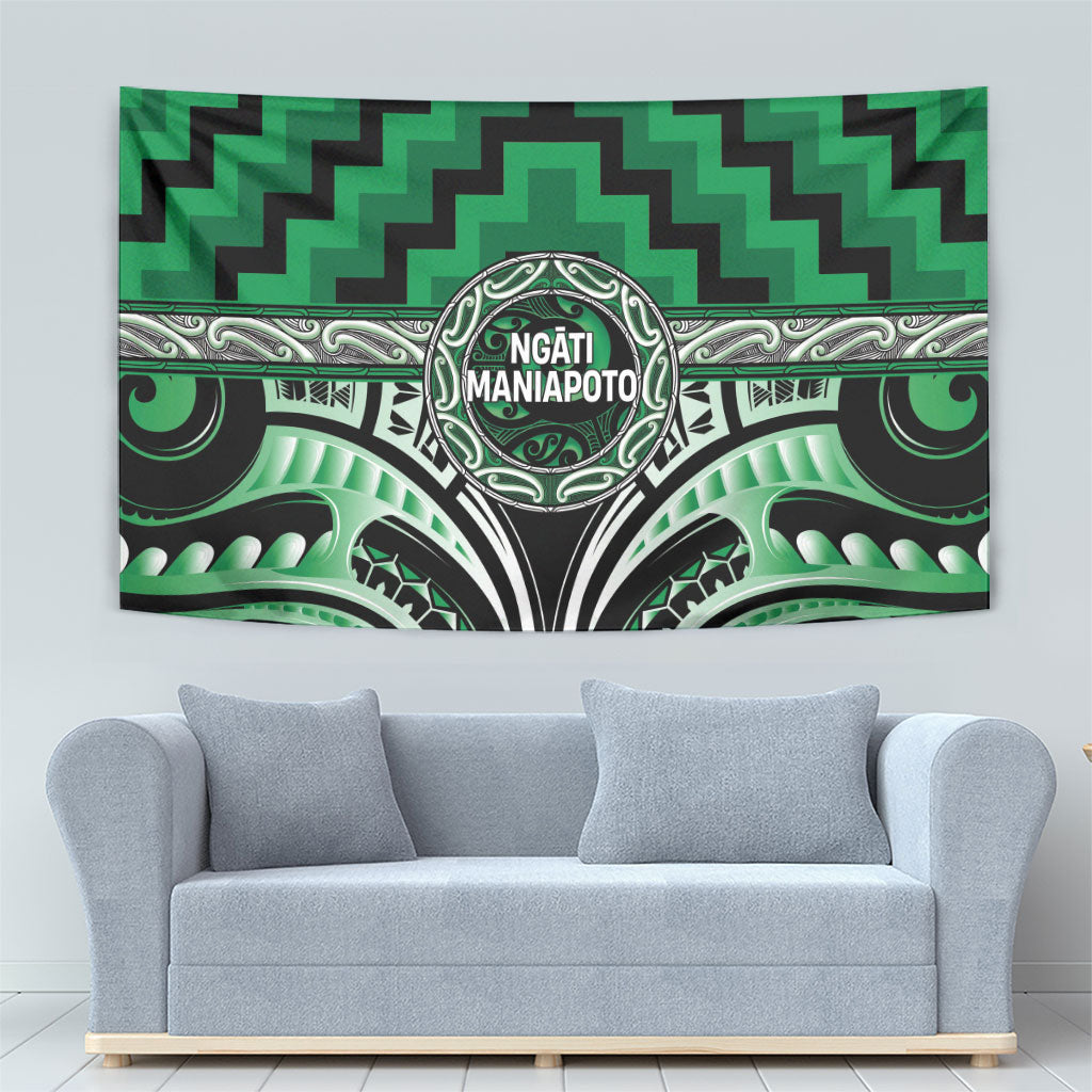 Aotearoa Ngati Maniapoto Tapestry Maori Iwi Poutama Puhoro Tattoo LT14 - Polynesian Pride