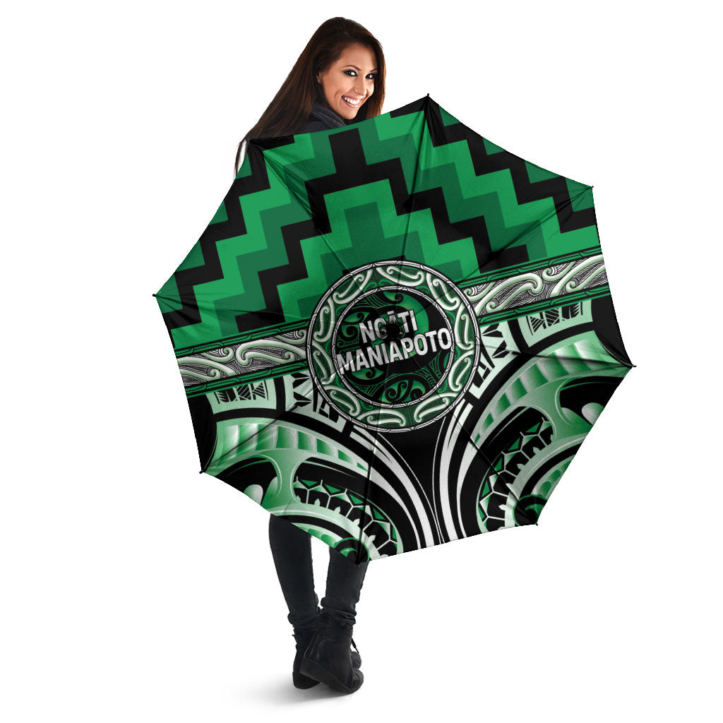 Aotearoa Ngati Maniapoto Umbrella Maori Iwi Poutama Puhoro Tattoo LT14 - Polynesian Pride