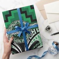 Aotearoa Ngati Maniapoto Wrapping Paper Maori Iwi Poutama Puhoro Tattoo LT14 - Polynesian Pride