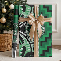 Aotearoa Ngati Maniapoto Wrapping Paper Maori Iwi Poutama Puhoro Tattoo LT14 - Polynesian Pride