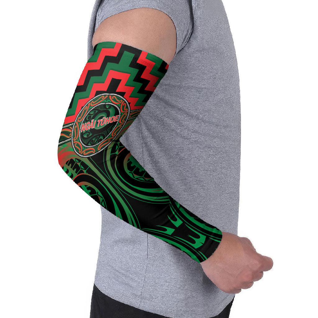 Aotearoa Ngai Tuhoe Personalised Arm Sleeves Maori Iwi Poutama Puhoro Tattoo LT14 - Polynesian Pride