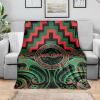 Aotearoa Ngai Tuhoe Blanket Maori Iwi Poutama Puhoro Tattoo LT14 - Polynesian Pride