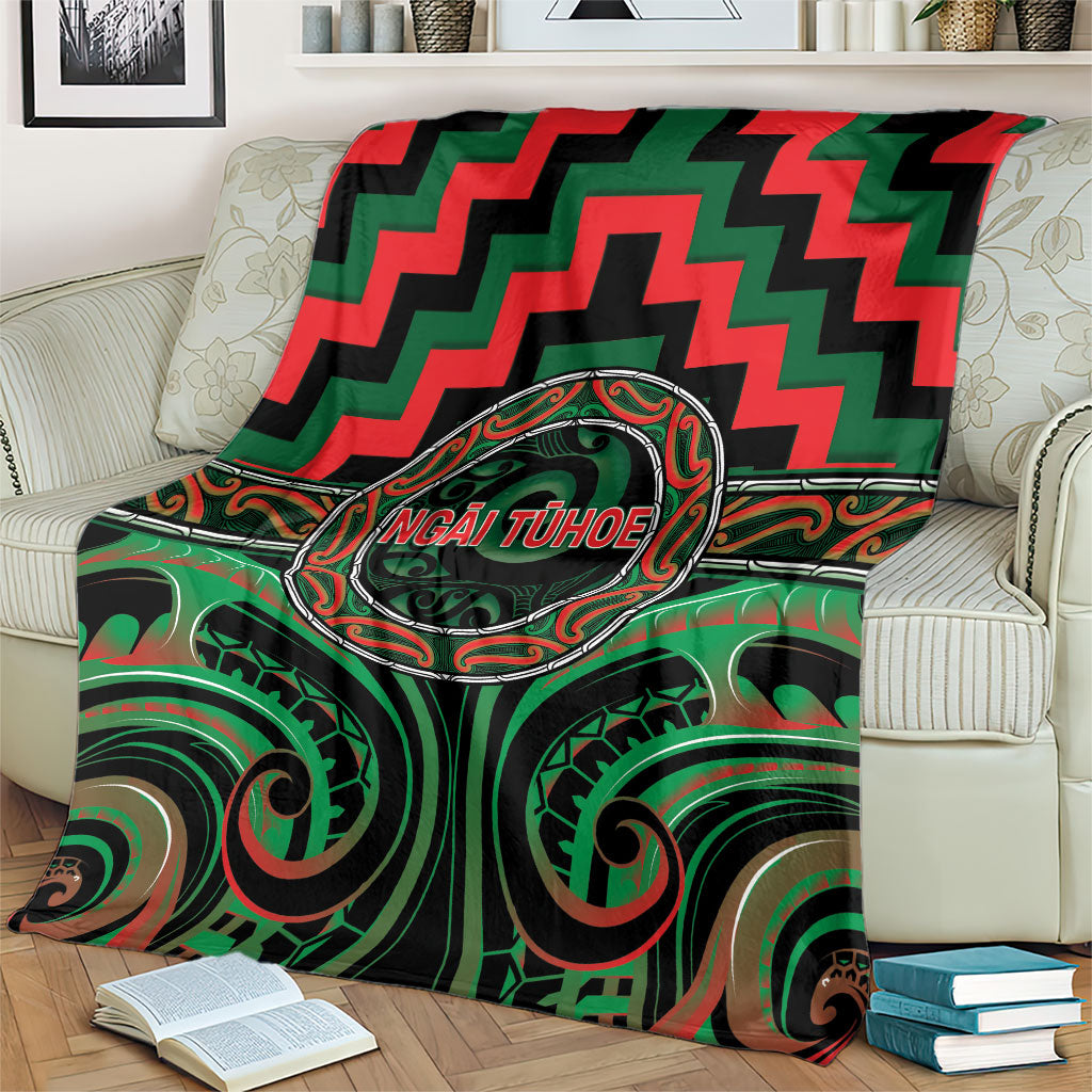 Aotearoa Ngai Tuhoe Blanket Maori Iwi Poutama Puhoro Tattoo LT14 - Polynesian Pride