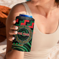 Aotearoa Ngai Tuhoe Personalised 4 in 1 Can Cooler Tumbler Maori Iwi Poutama Puhoro Tattoo LT14 - Polynesian Pride
