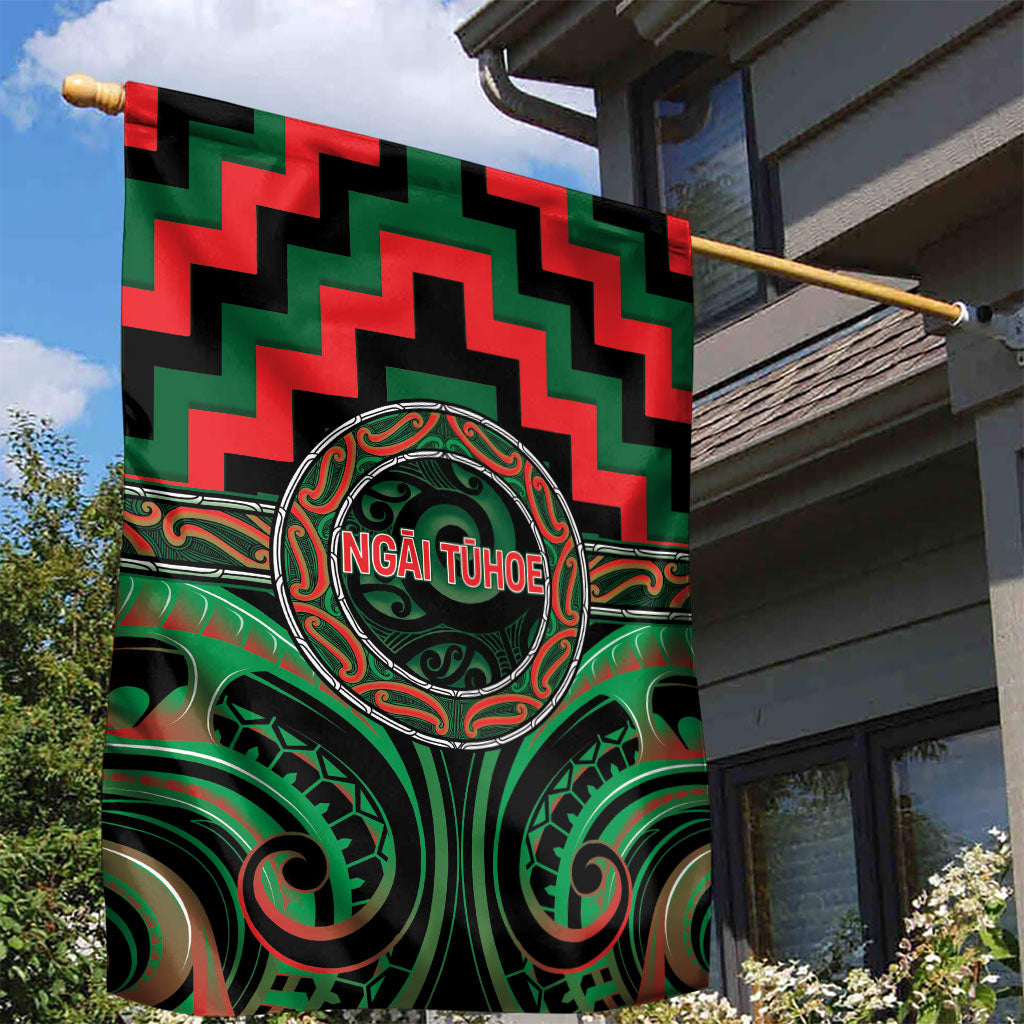 Aotearoa Ngai Tuhoe Garden Flag Maori Iwi Poutama Puhoro Tattoo LT14 - Polynesian Pride