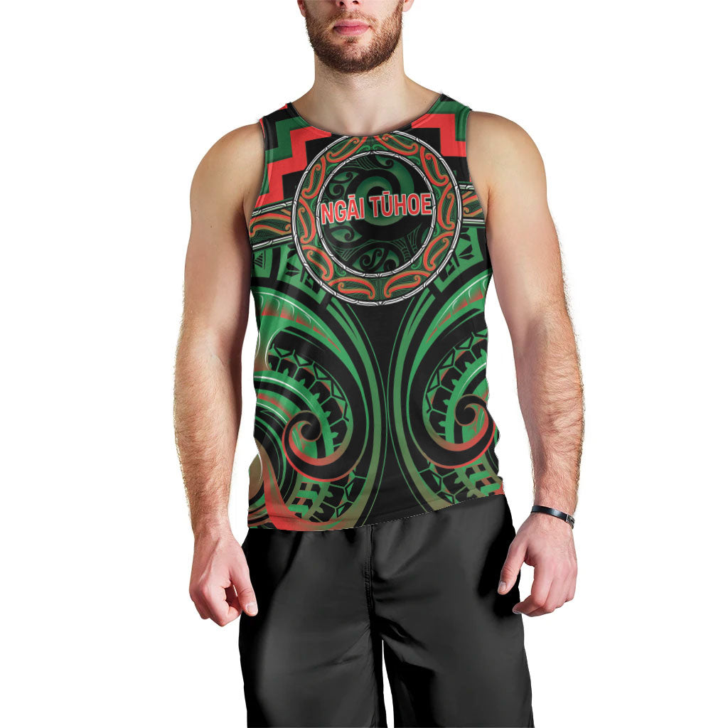 Aotearoa Ngai Tuhoe Personalised Men Tank Top Maori Iwi Poutama Puhoro Tattoo LT14 - Polynesian Pride