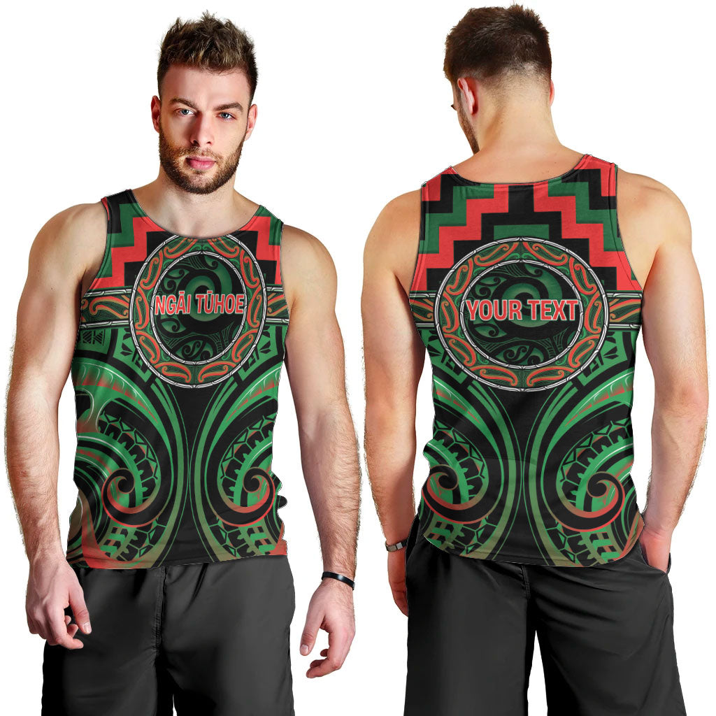 Aotearoa Ngai Tuhoe Personalised Men Tank Top Maori Iwi Poutama Puhoro Tattoo LT14 - Polynesian Pride