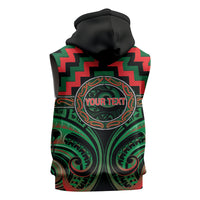 Aotearoa Ngai Tuhoe Personalised Sleeveless Hoodie Maori Iwi Poutama Puhoro Tattoo LT14 - Polynesian Pride