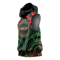 Aotearoa Ngai Tuhoe Personalised Sleeveless Hoodie Maori Iwi Poutama Puhoro Tattoo LT14 - Polynesian Pride