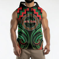 Aotearoa Ngai Tuhoe Personalised Sleeveless Hoodie Maori Iwi Poutama Puhoro Tattoo LT14 - Polynesian Pride