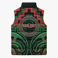 Aotearoa Ngai Tuhoe Personalised Sleeveless Puffer Jacket Maori Iwi Poutama Puhoro Tattoo LT14 - Polynesian Pride