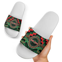 Aotearoa Ngai Tuhoe Slide Sandals Maori Iwi Poutama Puhoro Tattoo LT14 - Polynesian Pride