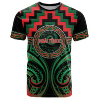 Aotearoa Ngai Tuhoe Personalised T Shirt Maori Iwi Poutama Puhoro Tattoo LT14 Green - Polynesian Pride