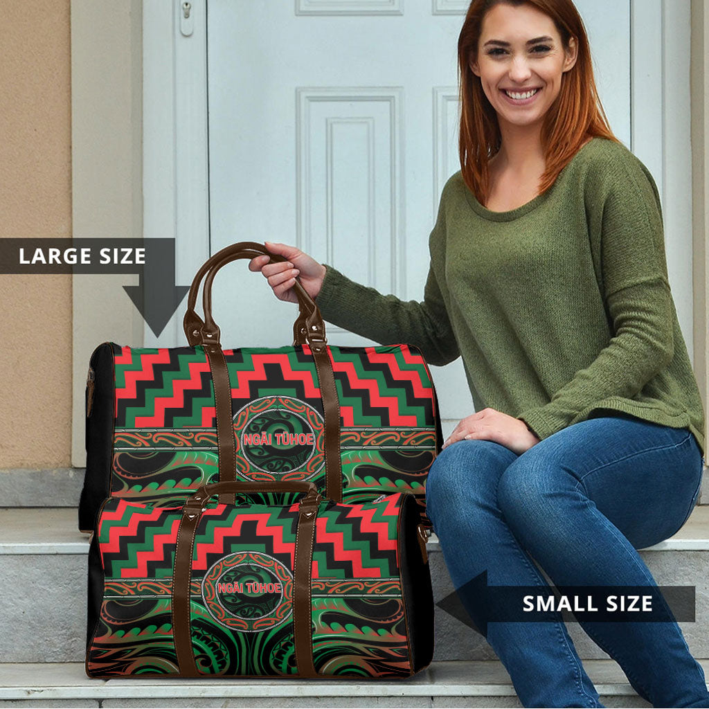 Aotearoa Ngai Tuhoe Travel Bag Maori Iwi Poutama Puhoro Tattoo LT14 - Polynesian Pride