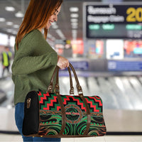 Aotearoa Ngai Tuhoe Travel Bag Maori Iwi Poutama Puhoro Tattoo LT14 - Polynesian Pride