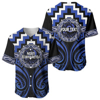 Aotearoa Ngati Tuwharetoa Personalised Baseball Jersey Maori Iwi Poutama Puhoro Tattoo LT14 - Polynesian Pride