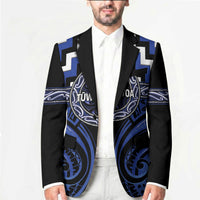Aotearoa Ngati Tuwharetoa Personalised Blazer Maori Iwi Poutama Puhoro Tattoo LT14 - Polynesian Pride