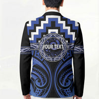 Aotearoa Ngati Tuwharetoa Personalised Blazer Maori Iwi Poutama Puhoro Tattoo LT14 - Polynesian Pride