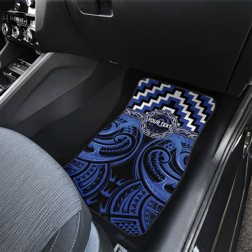 Aotearoa Ngati Tuwharetoa Personalised Car Mats Maori Iwi Poutama Puhoro Tattoo LT14 - Polynesian Pride
