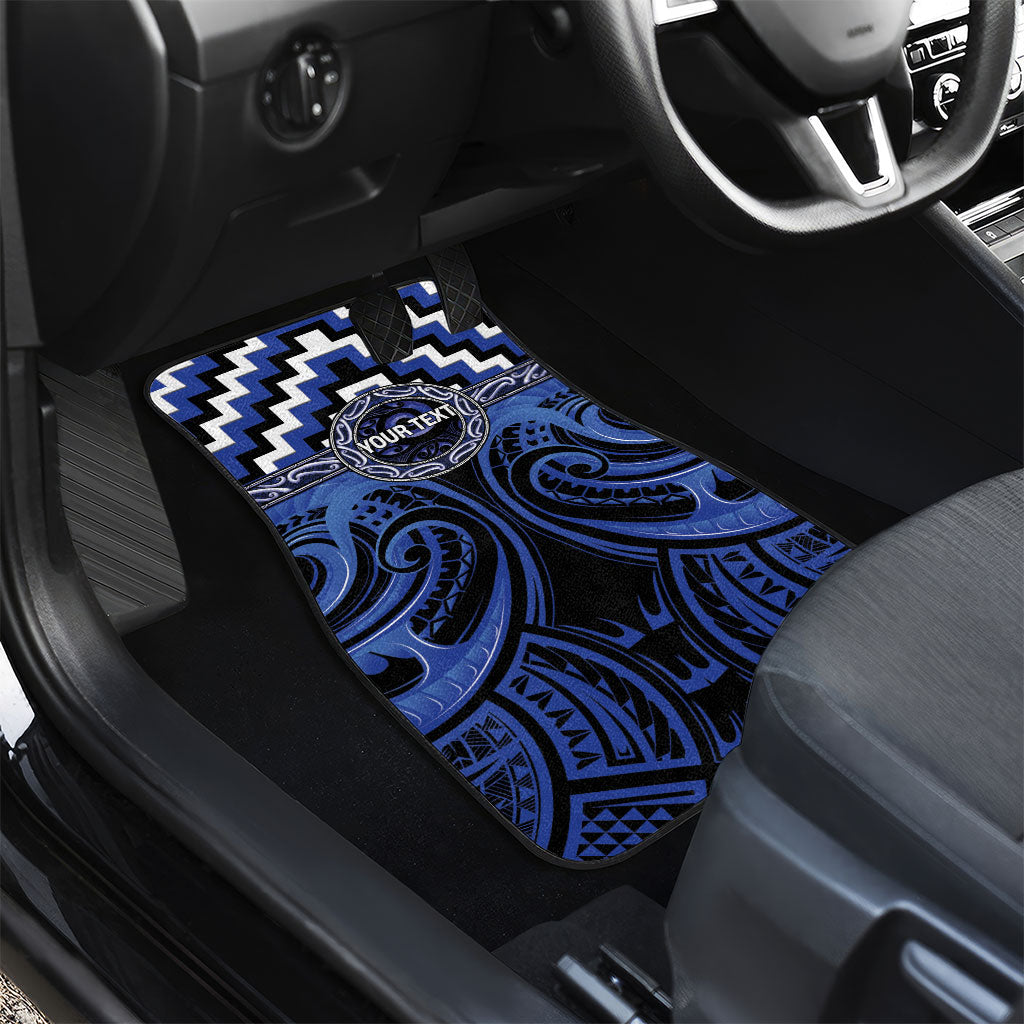 Aotearoa Ngati Tuwharetoa Personalised Car Mats Maori Iwi Poutama Puhoro Tattoo LT14 - Polynesian Pride