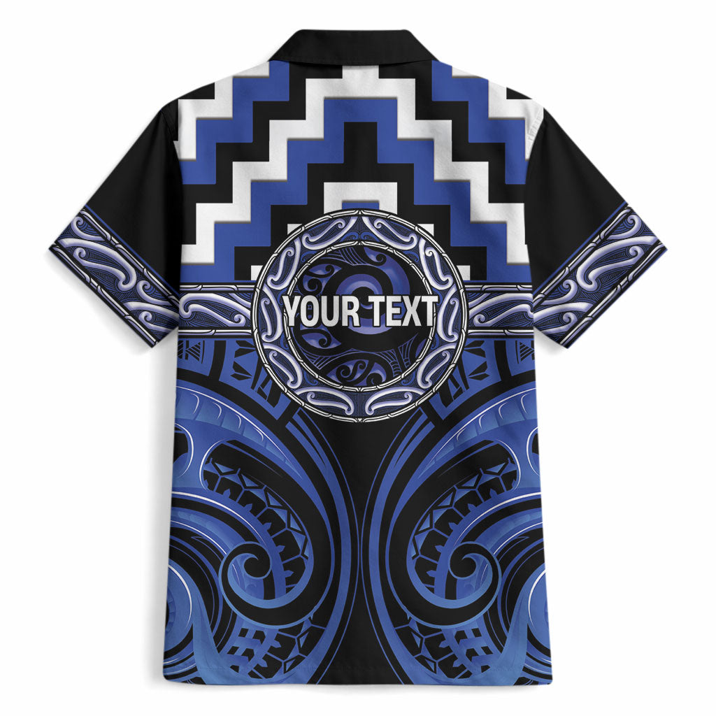 Aotearoa Ngati Tuwharetoa Personalised Hawaiian Shirt Maori Iwi Poutama Puhoro Tattoo LT14 - Polynesian Pride
