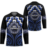 Aotearoa Ngati Tuwharetoa Personalised Hockey Jersey Maori Iwi Poutama Puhoro Tattoo LT14 - Polynesian Pride