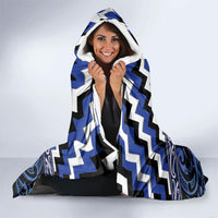 Aotearoa Ngati Tuwharetoa Hooded Blanket Maori Iwi Poutama Puhoro Tattoo LT14 - Polynesian Pride