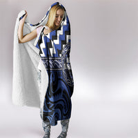 Aotearoa Ngati Tuwharetoa Hooded Blanket Maori Iwi Poutama Puhoro Tattoo LT14 - Polynesian Pride