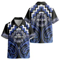 Aotearoa Ngati Tuwharetoa Personalised Kid Hawaiian Shirt Maori Iwi Poutama Puhoro Tattoo LT14 - Polynesian Pride