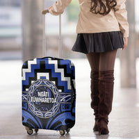Aotearoa Ngati Tuwharetoa Luggage Cover Maori Iwi Poutama Puhoro Tattoo LT14 - Polynesian Pride