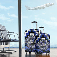 Aotearoa Ngati Tuwharetoa Luggage Cover Maori Iwi Poutama Puhoro Tattoo LT14 - Polynesian Pride