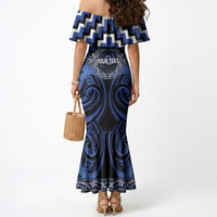 Aotearoa Ngati Tuwharetoa Personalised Mermaid Dress Maori Iwi Poutama Puhoro Tattoo LT14 - Polynesian Pride