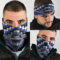 Aotearoa Ngati Tuwharetoa Neck Gaiter Maori Iwi Poutama Puhoro Tattoo LT14 - Polynesian Pride