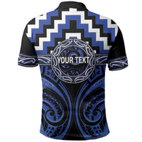 Aotearoa Ngati Tuwharetoa Personalised Polo Shirt Maori Iwi Poutama Puhoro Tattoo LT14 - Polynesian Pride