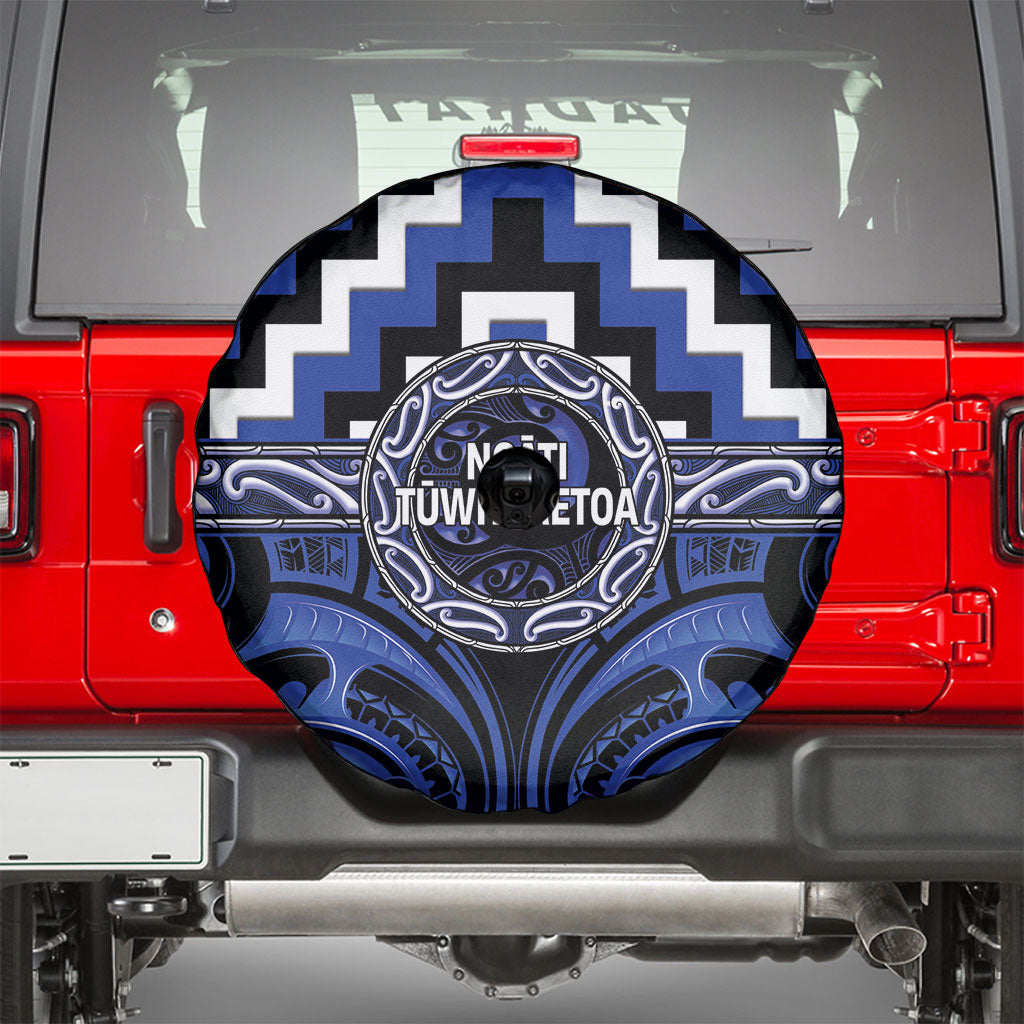 Aotearoa Ngati Tuwharetoa Spare Tire Cover Maori Iwi Poutama Puhoro Tattoo LT14 - Polynesian Pride