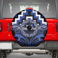 Aotearoa Ngati Tuwharetoa Spare Tire Cover Maori Iwi Poutama Puhoro Tattoo LT14 - Polynesian Pride
