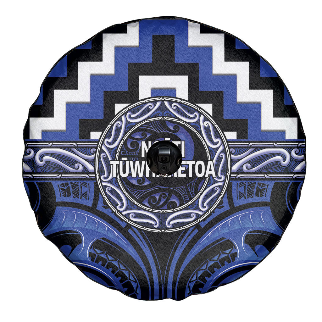 Aotearoa Ngati Tuwharetoa Spare Tire Cover Maori Iwi Poutama Puhoro Tattoo LT14 - Polynesian Pride