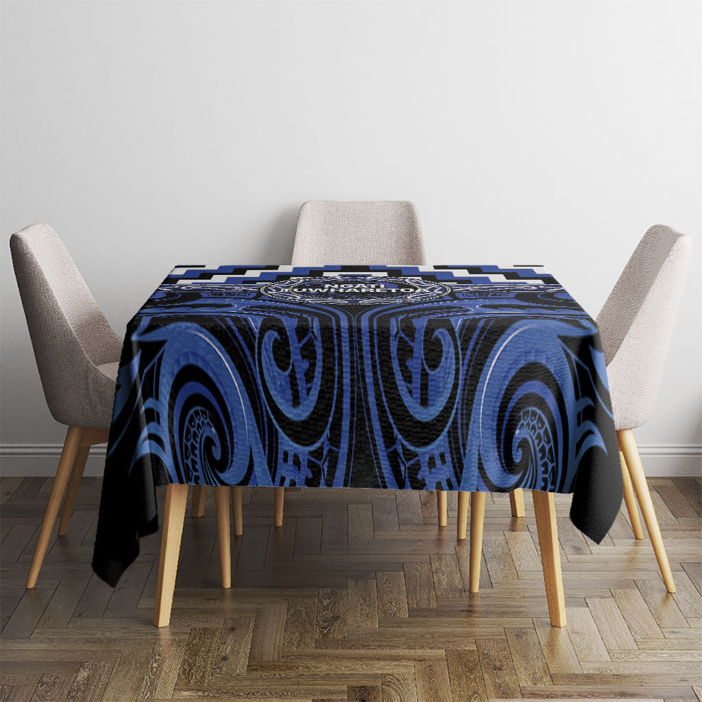 Aotearoa Ngati Tuwharetoa Tablecloth Maori Iwi Poutama Puhoro Tattoo LT14 - Polynesian Pride