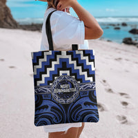 Aotearoa Ngati Tuwharetoa Tote Bag Maori Iwi Poutama Puhoro Tattoo LT14 - Polynesian Pride