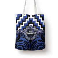 Aotearoa Ngati Tuwharetoa Tote Bag Maori Iwi Poutama Puhoro Tattoo LT14 - Polynesian Pride