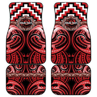Aotearoa Te Arawa Personalised Car Mats Maori Iwi Poutama Puhoro Tattoo LT14 - Polynesian Pride