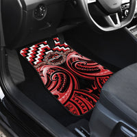 Aotearoa Te Arawa Personalised Car Mats Maori Iwi Poutama Puhoro Tattoo LT14 - Polynesian Pride