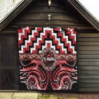 Aotearoa Te Arawa Quilt Maori Iwi Poutama Puhoro Tattoo LT14 - Polynesian Pride