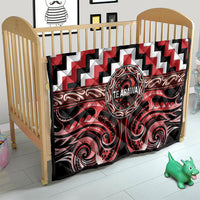 Aotearoa Te Arawa Quilt Maori Iwi Poutama Puhoro Tattoo LT14 - Polynesian Pride